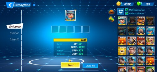 Element Fission Strengthen Screen