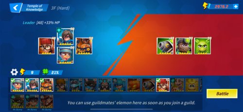 Element Fission Pre-Battle